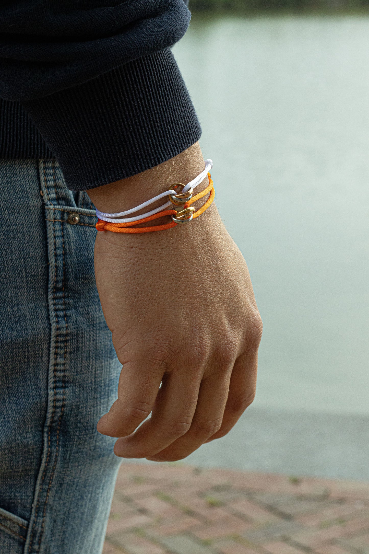 L’Trinity armband - Oranje