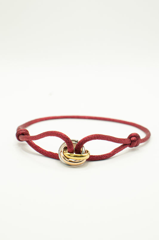 L’Trinity armband - Rood
