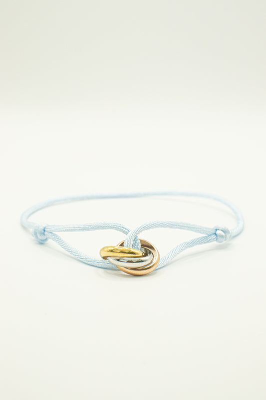 L’Trinity armband - Hemelsblauw